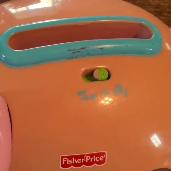 FISHER PRICE Baby Toddler Piggy Bank With 3 Coins - Picture 4 of 4